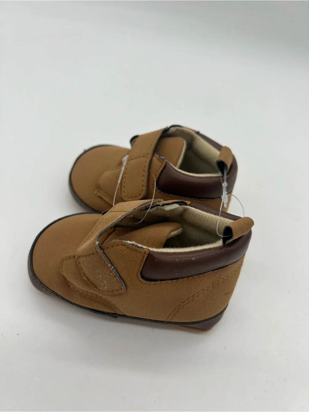 Carters Child Of Mine Baby Boy Brown Shoes Sz 3-6 Months
